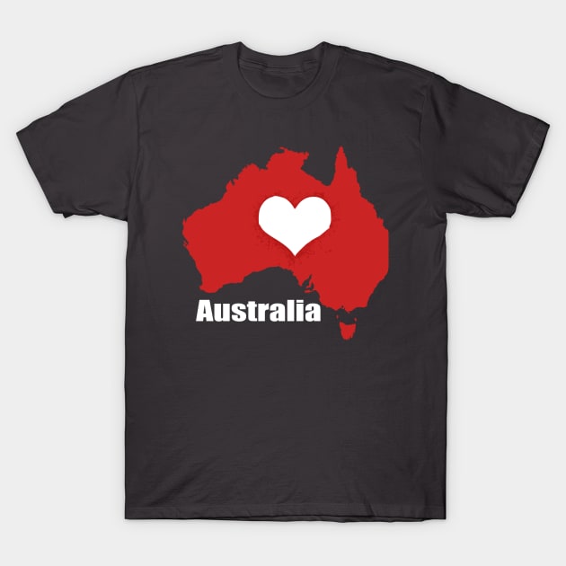 australia T-Shirt by MSB